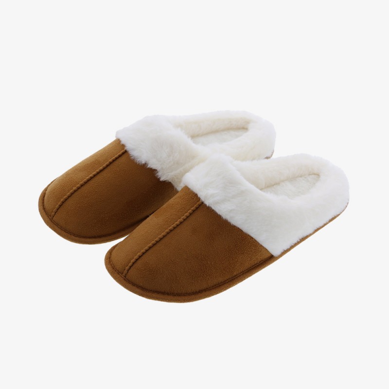 Chaussons mules camel