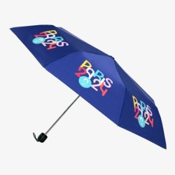 Parapluie pliant manuelle bleu - Collection City & Year Paris 2024
