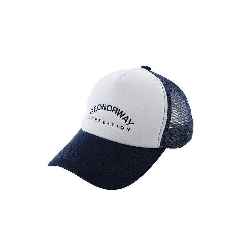 Casquette marine / blanc avec broderie GEONORWAY - Geographical Norway