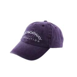 Casquette violette avec broderie blanche - Geographical Norway