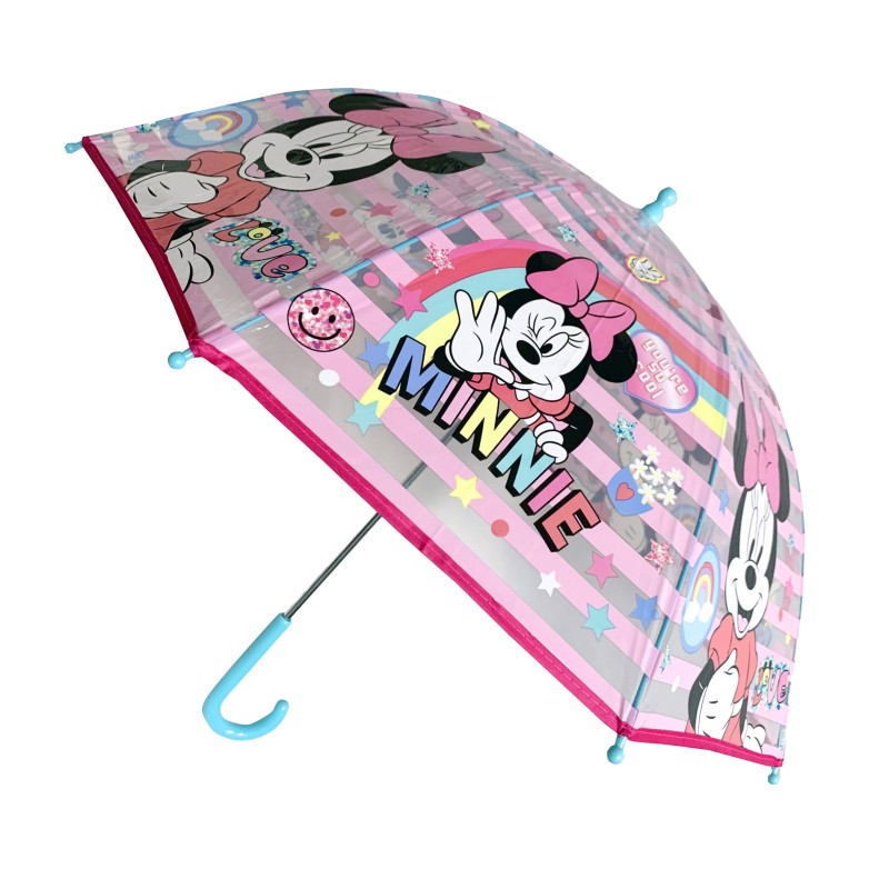 Parapluie manuel canne Minnie Mouse