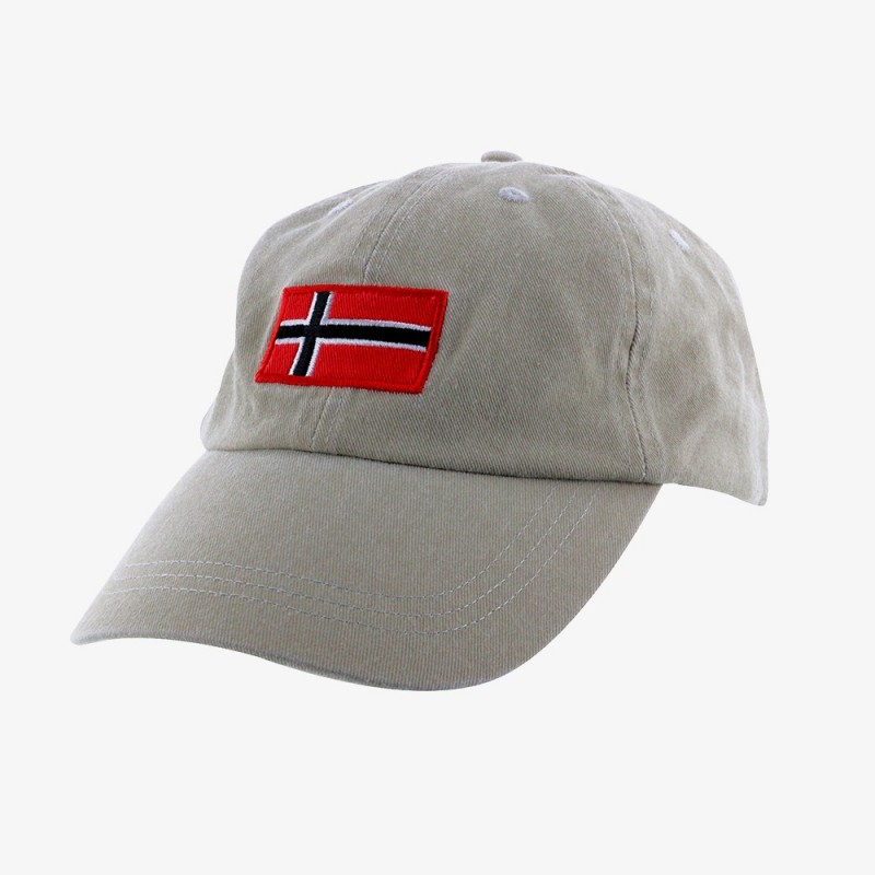 Casquette Rose Drapeau brodé Geographical Norway