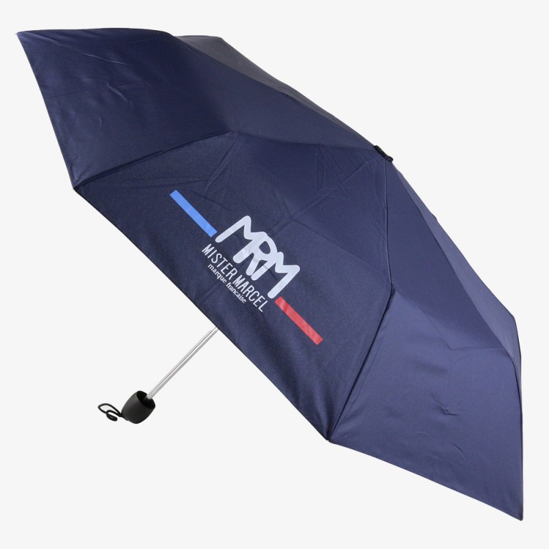 Parapluie Mister Marcel pliant Bleu marine